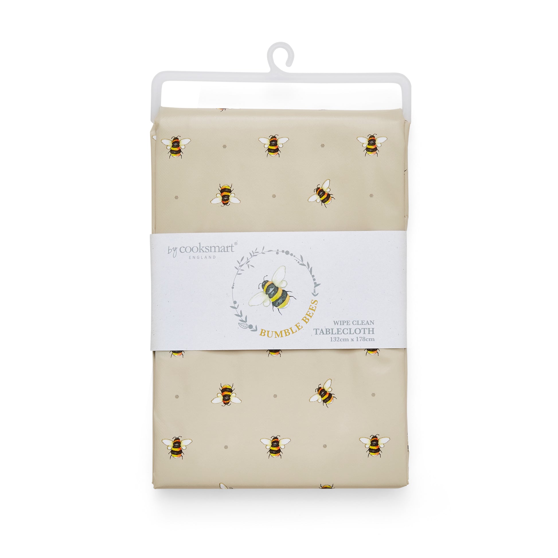 Cooksmart Bumble Bees PVC Tablecloth - Small Cooksmart England