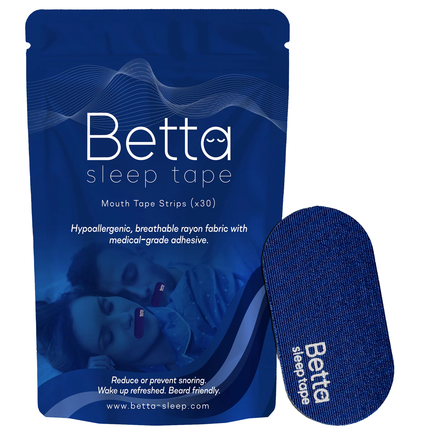 Betta Sleep Mouth Tape 30 Pack Betta Sleep