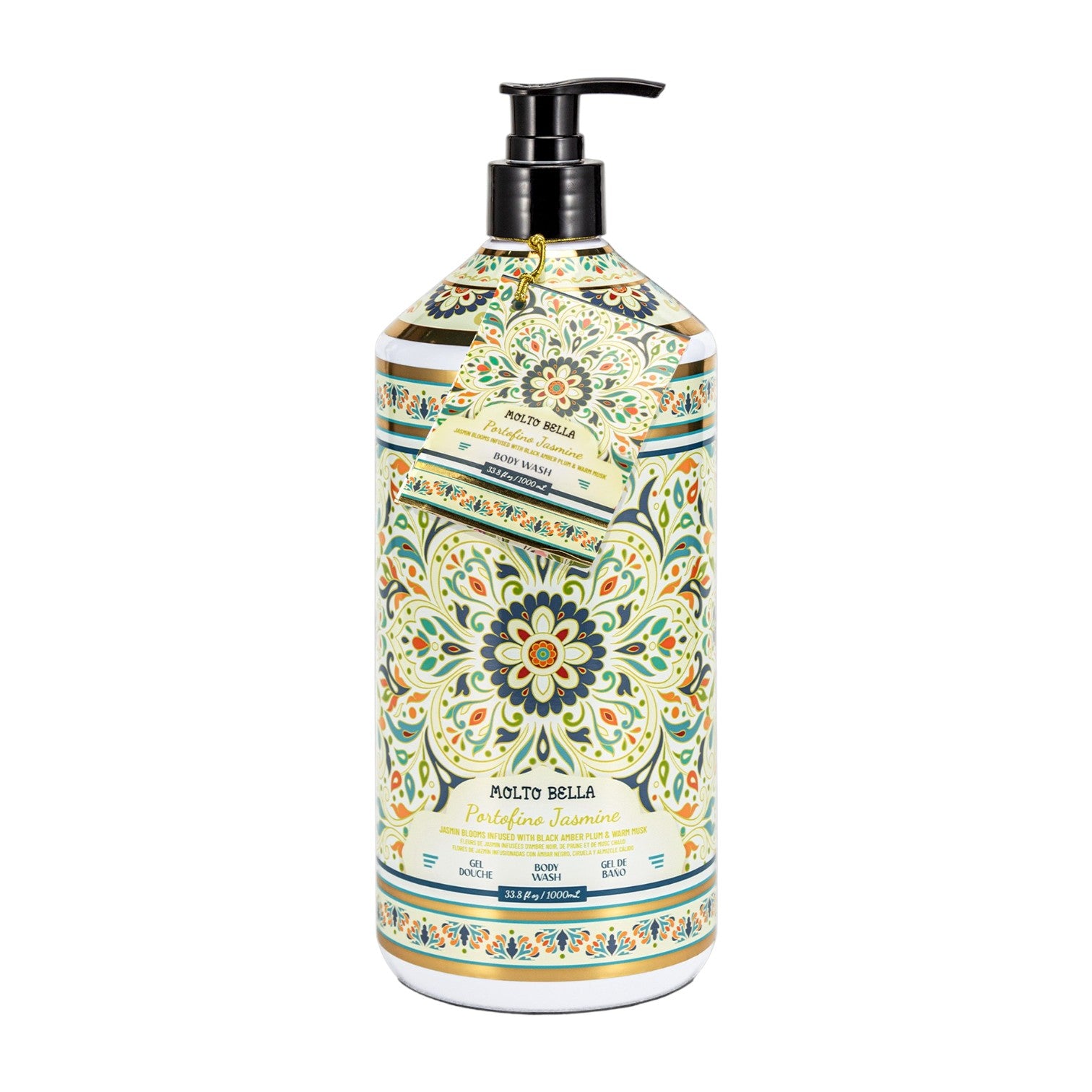 Molto Bella Luxury Body Wash 1L Assorted 6 Pack Molto Bella