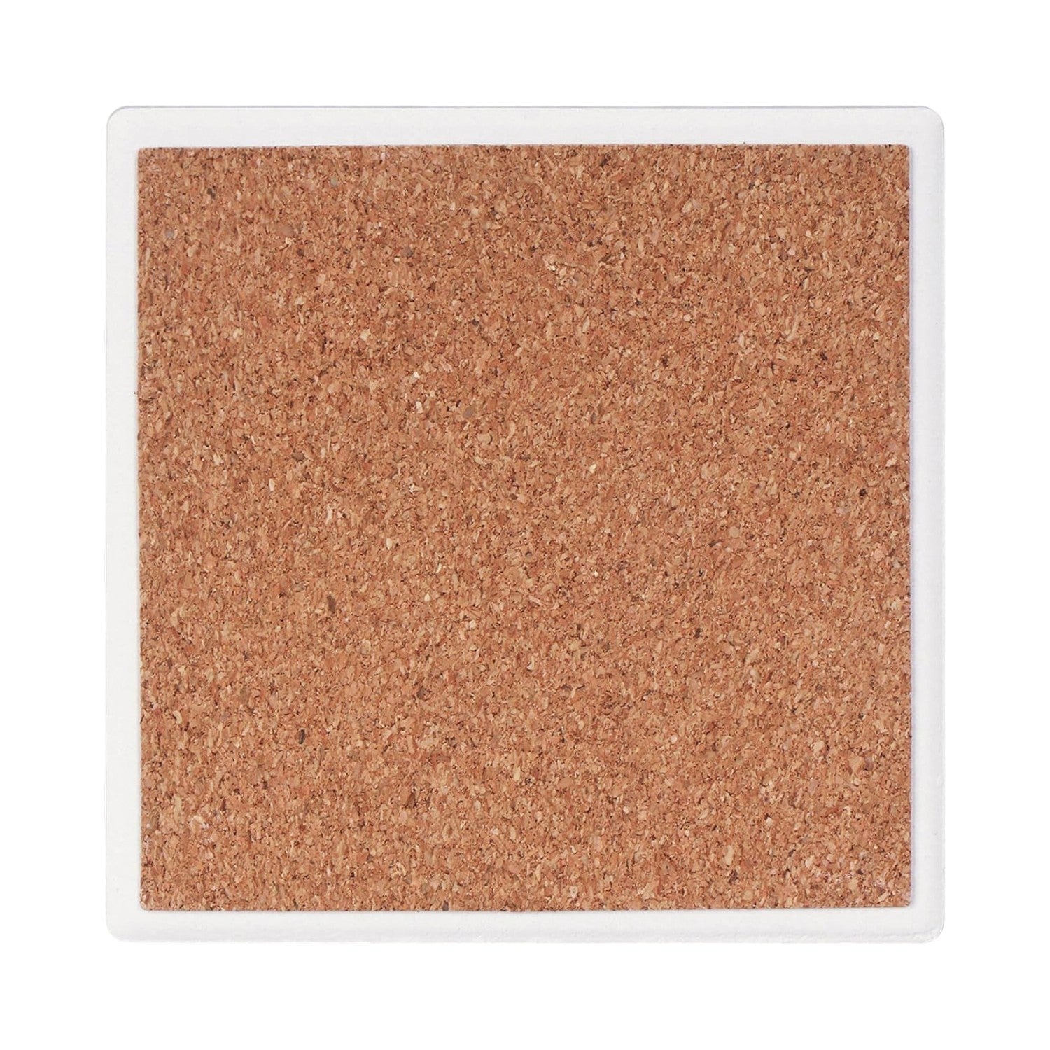 Cartco Bug Art Simon Sloth ceramic coaster featuring a protective brown cork backing for furniture safety.