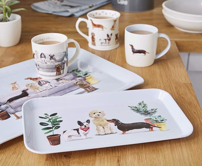 Cooksmart Curious Dogs Serving Tray - Large Cooksmart England
