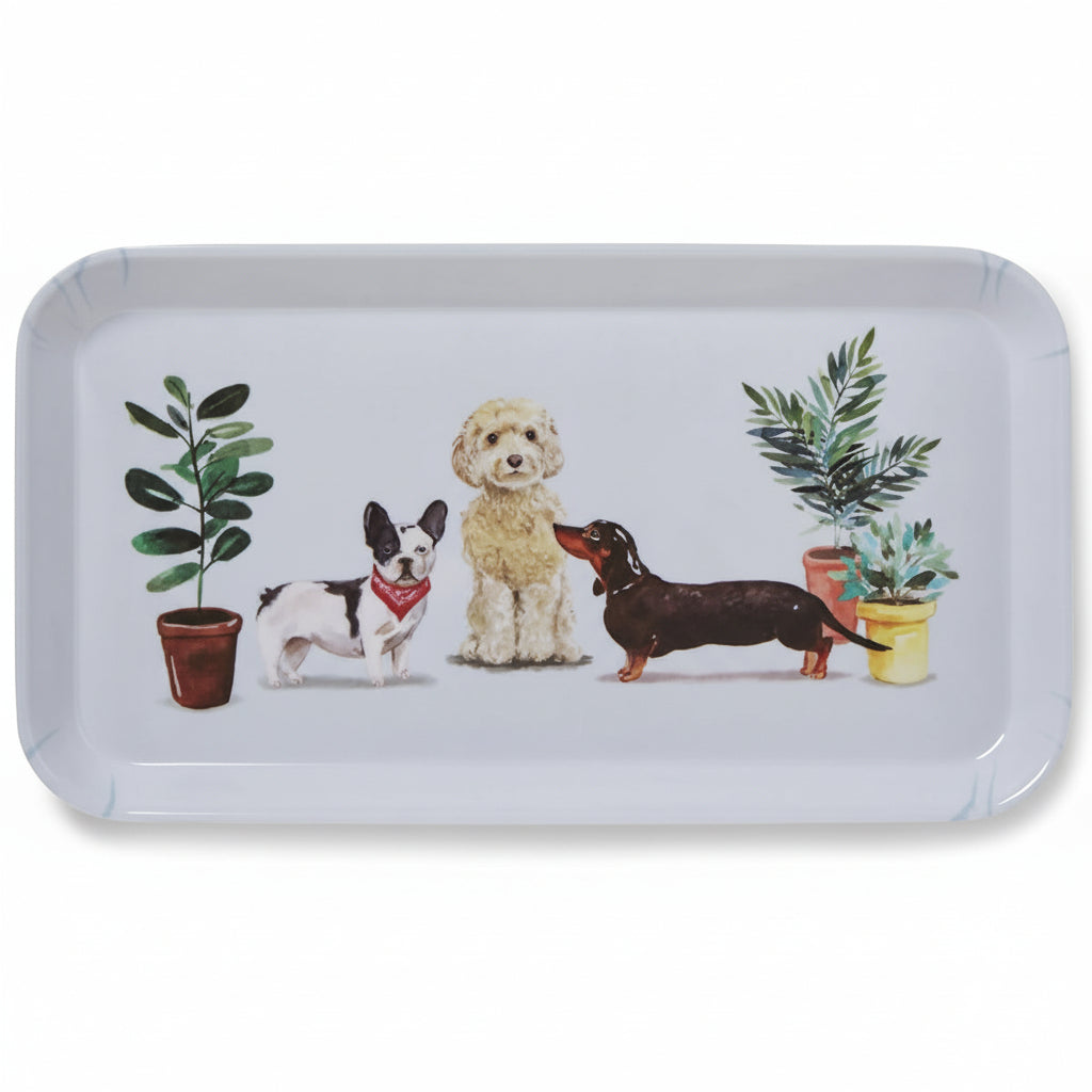 Cooksmart Curious Dogs Serving Tray - Small Cooksmart England