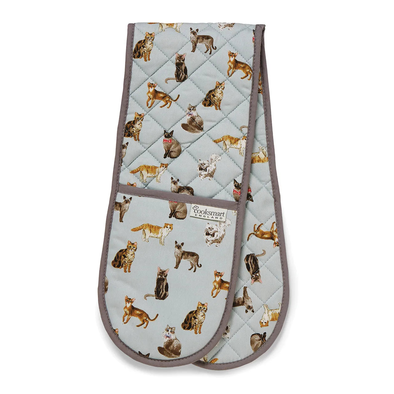 Cooksmart Curious Cats Double Oven Glove Cooksmart England