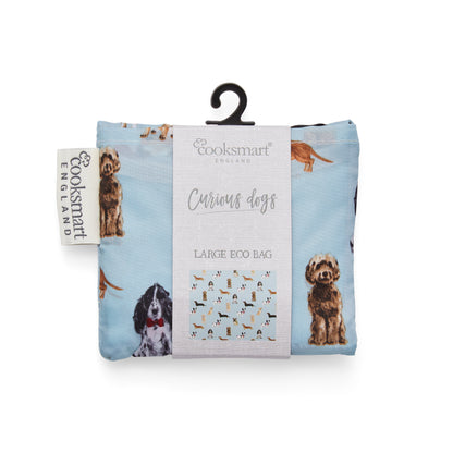 Cooksmart Curious Dogs Large Eco Bag Cooksmart England