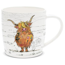 Bug Art Hamish Highland Cow Mug Bug Art