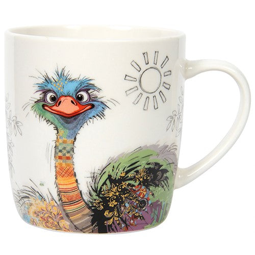 Bug Art Oscar Ostrich Mug Bug Art