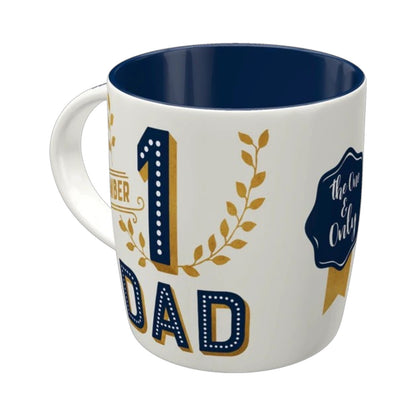Nostalgic Art Worlds Best Dad / Number 1 Dad Mug