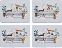 Cooksmart Curious Dogs Set of 4 Placemats Cooksmart England