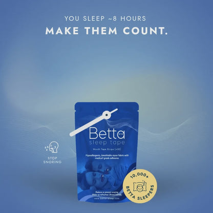Betta Sleep Mouth Tape 30 Pack