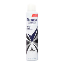 Rexona Advanced Protection 72H Motion Sense Deodorant Body Spray Invisible 200mL Rexona
