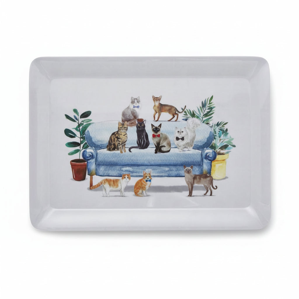 Cooksmart Curious Cats - Large Tray Cooksmart England