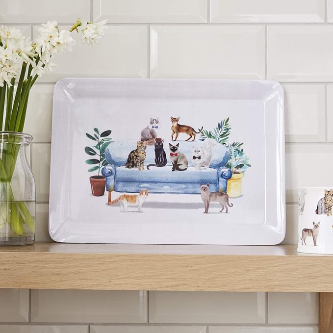 Cooksmart Curious Cats - Large Tray Cooksmart England