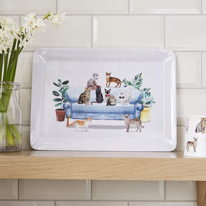 Cooksmart Curious Cats - Large Tray Cooksmart England