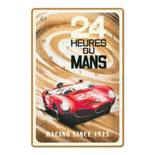 Nostalgic Art 24h Le Mans Red Car 1963 Tin Sign - Medium Nostalgic Art